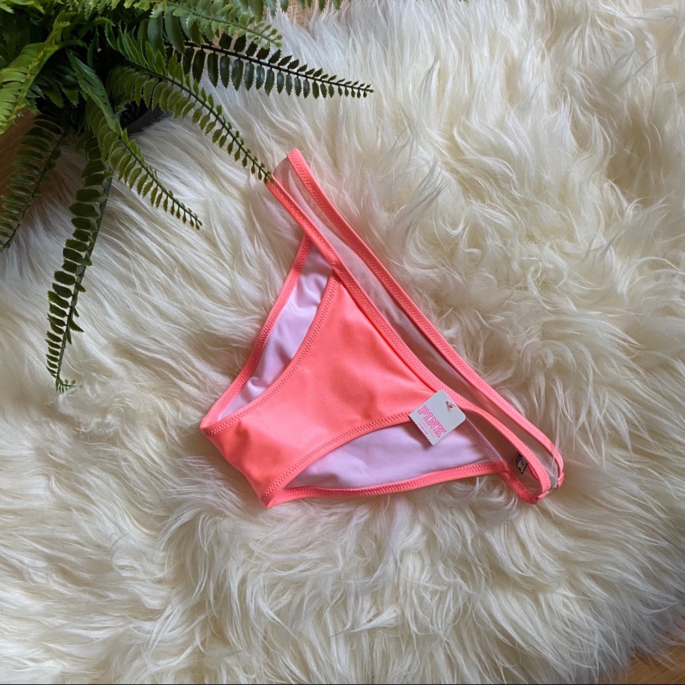 PINK Victoria’s Secret Mesh Mini Bikini Bottom